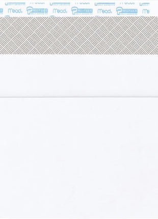 Mead #10 Security Business Envelopes Letter Size 4-1/8 inch x 9-1/2 inch Peel and Seal, Privacy Lined, No-Window, Press-It Seal-It Self-Adhesive for Home & Office Mailing, 45 Count (75026)