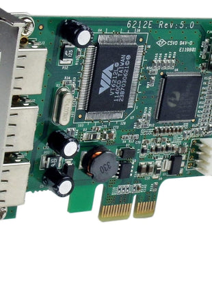 StarTech.com 4 Port PCI Express Low Profile High Speed USB Card - PCIe USB 2.0 Card - PCI-E USB 2.0 Card , TAA (PEXUSB4DP)