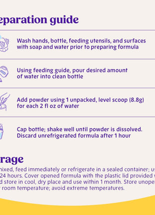 Bubs Essential Infant Formula, with Iron, Cow Milk-Based Powder, for Infants 0-12 Months, Made with Non-GMO Milk, 20 oz