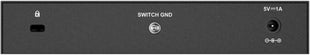 D-Link DGS-108, 8 Port Gigabit Ethernet Switch Unmanaged, Network Splitter, Silent Fanless, Network Hub, Sturdy Metal with Shielded Ports, Compact Desktop/Wall Mount, QoS, Energy Saving, Plug and Play
