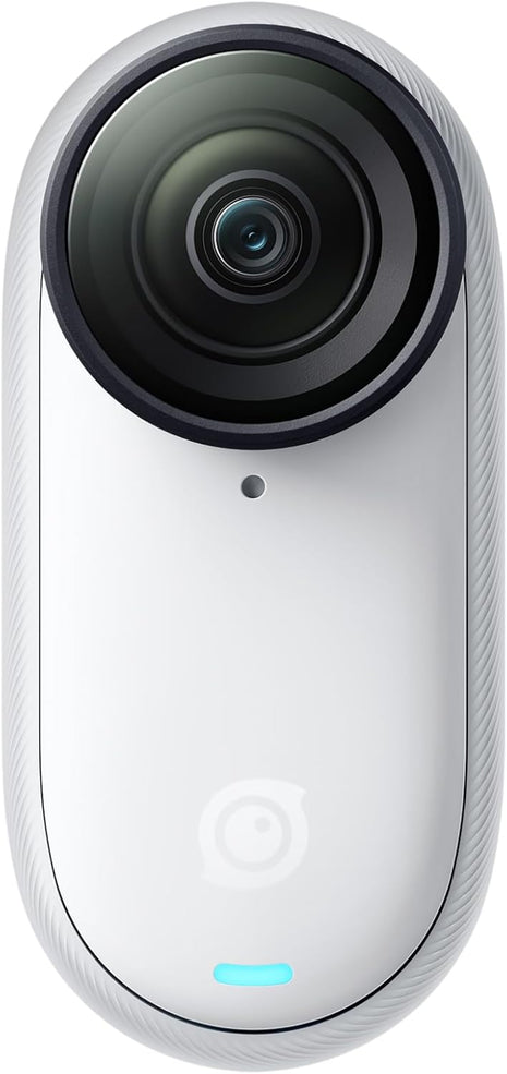 Insta360 GO 3S Camera Only (No Action Pod/Charger Included) - 64GB White, 4K Portable Vlogging Camera with Stabilization, Waterproof, Apple Find My & Mountable Design for POV Shots