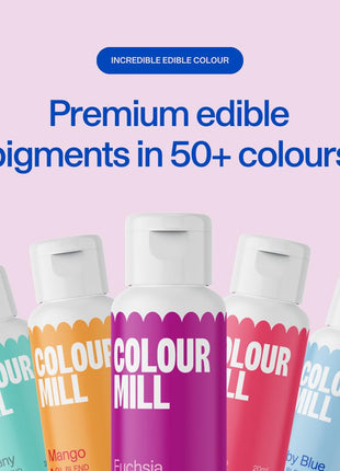 Colour Mill Oil Based Food Coloring, 20 Milliliters Black