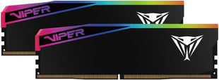 Patriot Viper Elite 5 Ultra Gaming RGB DDR5 RAM 32GB (2X16GB) 6000MT/s CL28 1.4v UDIMM Desktop Gaming Memory Kit Compatible with Intel XMP AMD Expo - VEUR532G6028K