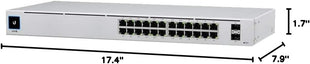 UBIQUITI UNIFI USW-24-POE GIGABIT Layer 2 ETHERNET Switch