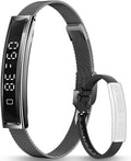 Smart Bracelet Fitness Health Tracker for Men Women with 2 Bands | 24/7 Heart Rate/Pressure Detection/Sleep Monitor, 5ATM Waterproof, Multiple Sport Modes, Android iOS Compatible