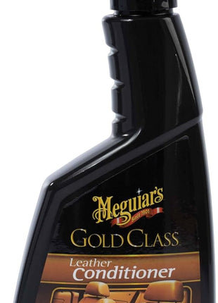 Meguiar's Gold Class Leather Conditioner Spray - Premium Car Leather Conditioner - Protect Your Car's Seats from Cracking, Fading and Drying Out - Keep It Looking and Feeling New, 16 Oz
