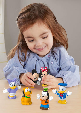 Fisher-Price Little People Disney Mickey & Friends Figure Pack | 6-Piece Character Set, Pretend Play, Toddlers & Kids Ages 18+ Months
