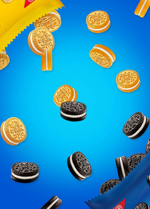 Oreo Mini Mix Sandwich Cookies Variety Pack, 20 Snack Packs | Individually Wrapped, Always made with Real Cocoa, Certified Kosher