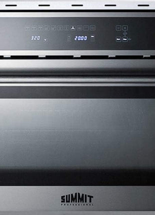 Summit CMV24 Wall Oven, Stainless Steel