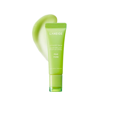 LANEIGE Lip Glowy Balm: Sheer Tinted Lip Treatment Balm Tube with Shea & Murumuru Butters for Hydrating, Moisturizing, Glossy, Non-Sticky Shine, Berry | Korean Skin Care