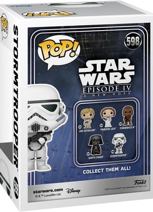Funko POP! Star Wars: Episode IV - A New Hope - Stormtrooper | Official Sci-Fi Merch - Collectable Vinyl Figurine for Shelf Display - Birthday Gift Idea for Fans and Collectors