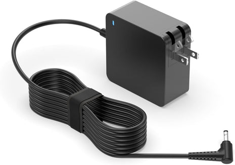 Charger Fit for Lenovo Laptop - Ideapad 3 1 S340 S145 330 320 310, Flex 5, V14 V15 V17, (UL Safety Certified)- Upgraded Version, Foldable Plug, Lengthened Power Cable, Charging Light, 65W 45W
