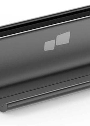 MP Mobile Pixels Upright Laptop Cradle Stand 3-in-1 Design, Adjustable Desktop Aluminum Stand for Smartphones, Tablets, Laptops, Books (Black)