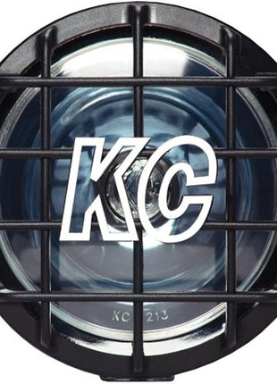 KC HiLiTES 1100 SlimLite Titanium Finish 130-Watt Ice Blue Long Range Light