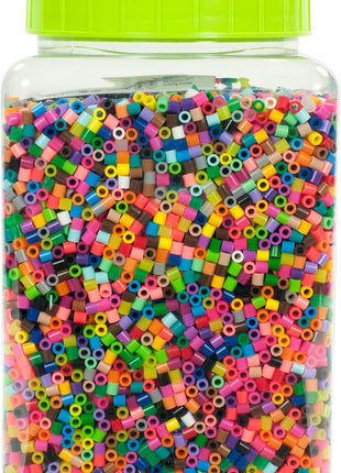 Perler Multi-Mix Fuse Beads Jar, Assorted Colors, Pack of 22000 (PER17000)