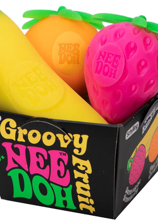 Schylling Nee Doh Groovy Fruit - Novelty Toy (GFND)