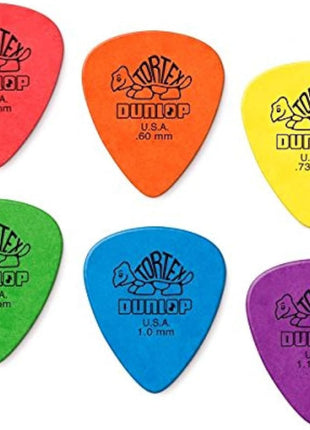 Dunlop Tortex Standard Picks Sample Variety Mix Pack (2 of each gauge) 12/Player's Pack