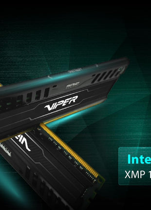 Patriot Viper 3 DDR3 RAM 16GB (2X8GB) 1866MHz CL10 Desktop Memory | Voltage: 1.5v; Supports Intel XMP; Module type: UDIMM.