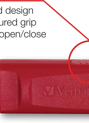 Verbatim 64GB Store 'N' Go USB 2.0 Flash Drive, Red 97005