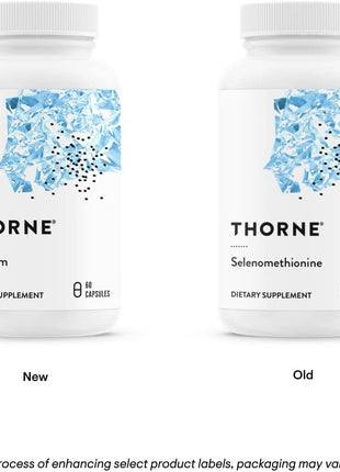 THORNE - Antioxidant & Wellness Bundle - Selenium & Vitamin D-5000 - Supports Thyroid Health & Immune Function - 60 Servings