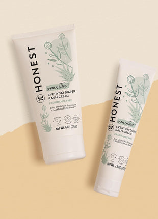 The Honest Company Diaper Rash Cream, Hypoallergenic, Cruelty-Free, 2.5 oz