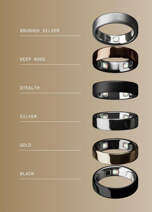 Oura Ring 5 Smart Ring - Gold - Size 10 - Fitness & Sleep Tracker
