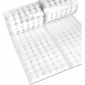 1000 Pcs(500 Pairs) 0.59inch Diameter Strong Sticky Round Nylon Dots, Hook and Loop Circle Dots with Adhesive, for Arts and Crafts Classroom, Office, Home