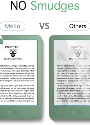 MoKo 2 Pack Antiglare Screen Protector for 6 inch All-New Kindle 11th Generation 2024/2022, Kindle 10th Generation 2019, Full Coverage Premium PET Protective Film Matte Screen Protector