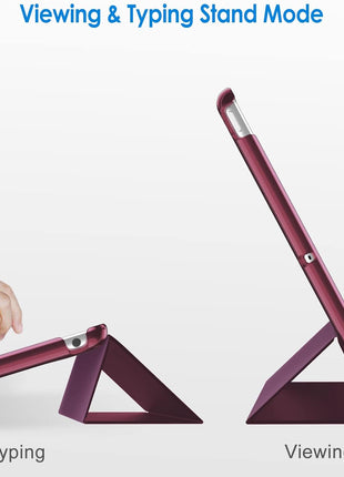 JETech Case for iPad 9th/8th/7th Gen 10.2 inch, Wine
