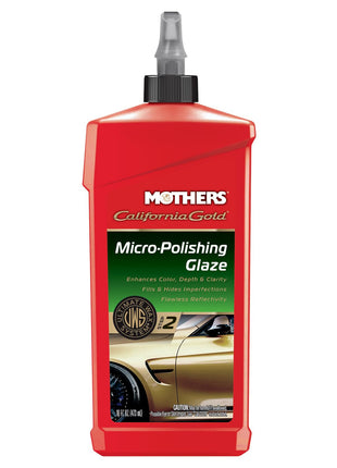 Mothers California Gold Micro-Polishing Glaze, 16 oz. (08100)