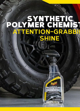 Meguiar's G250816 - Ultimate Insane Shine Tire Spray-16oz