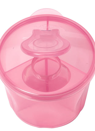 Dr. Brown's Travel Formula Dispenser with Lid, BPA Free - Pink - Holds 27oz