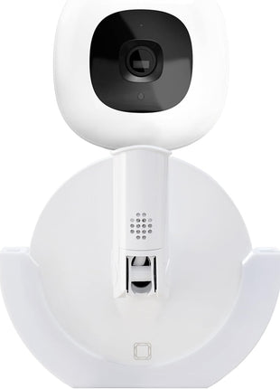 Monitor Wall Mount Compatible with Nanit Pro Smart Baby Monitor & Flex Stand, Easy Insert and Removal (excluding Camera), White