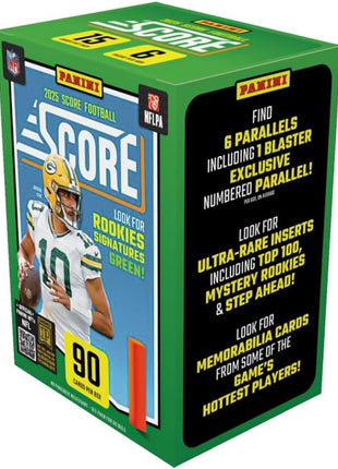 2025–26 Panini Score NFL Football Blaster Box – Official Trading Cards – Includes Rookie Cards, Parallels & Inserts – Sealed Retail Pack