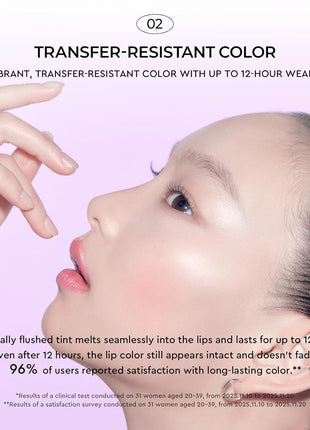 HERA Sensual Tinted Shine Lip Serum #136 COLDBERRY | Weightless Sleek Shine, Transfer-Resistant Color, 12-Hour Soft Lip Stain Oil, Double Hydration wih Hyaluronic Acid, High-Gloss Finish, 0.30 oz.