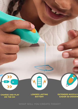 3Doodler Start+ Essentials 3D Pen Set for Kids, Easy to Use, Learn from Home Art, Educational STEM Toy for Boys & Girls Ages 6+