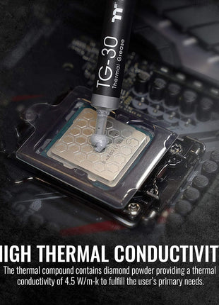 Thermaltake TG-30 Premium CPU/GPU Heatsink Thermal Compound | 4g | CL-O023-GROSGM-A
