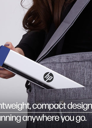 HP Small USB Document & Photo Scanner for Portable 1-Sided Sheetfed Digital Scanning, Model HPPS100, for Home, Office & Business, PC and Mac Compatible, HP WorkScan Software Included
