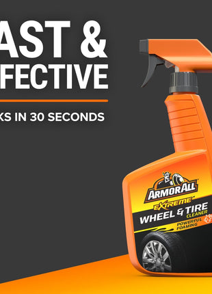 Armor All Extreme Wheel and Tire Cleaner , Car Wheel Cleaner Spray, 24 Fl Oz