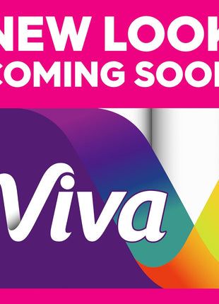 Viva Signature Cloth Paper Towels, 3 Double Rolls, 86 Sheets per Roll