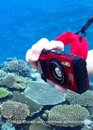 OM System Tough TG-7 Waterproof Camera Bundle with 64GB Card