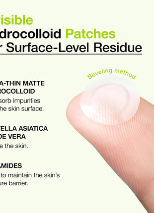 ANUA Ultra-Thin Spot Cover Patch, Invisible Hydrocolloid Pimple Patches for Face, 0.25mm Thin, Day & Night Wear Under Makeup, Non-Comedogenic, Korean Skincare, 75 Counts