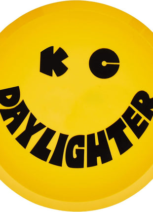 KC HiLiTES 5202 6 inch Round Yellow Plastic Light Cover w/Black Daylighter Logo - Single Cover