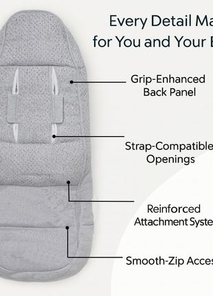 Stroller Footmuff Bunting Bag for Winter â€“ Universal Stroller Cover for Cold Weather, Compatible with UPPAbaby Vista V2 / V3 / Vista/Cruz/Cruz V2 / RumbleSeat/Ridge/Minu â€“ Storage Bag Included