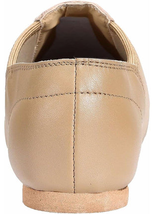 Dynadans Leather Upper Slip-on Jazz Shoe for Girls and Boys (Big Kid/Little Kid/Toddler) 3M Little Kid Brown