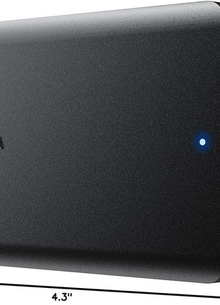 Toshiba Canvio Basics 4TB Portable External Hard Drive USB 3.0, Black - HDTB540XK3CA