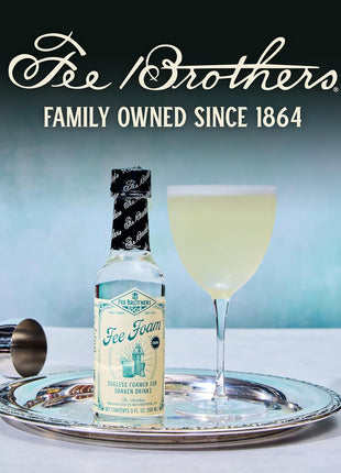Fee Brothers Fee Foam   Cocktail Foamer and Mixer, Egg Substitute, Vegan Friendly, Gluten Free, 5 fl oz
