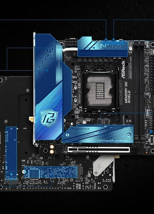ASRock Intel Core Ultra Z890 LGA1851 RL-ILM Mini ITX Motherboard Phantom Gaming Z890i Nova WiFi 7 DDR5 9466 MHz 128 GB