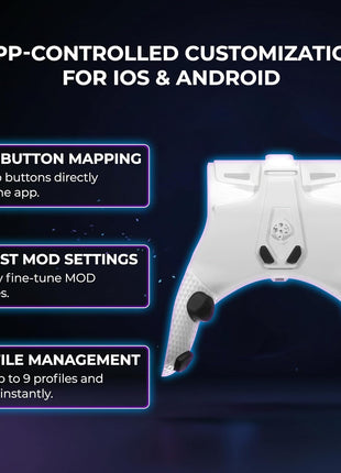 Collective Minds Xbox Strikepack Horizon Vista M.O.D. Pack ??Wired Controller Mod with Programmable Back Buttons for Xbox Series X|S and Xbox One, App-Powered Customization, Anti-Recoil M.O.D.s, Effortless Control