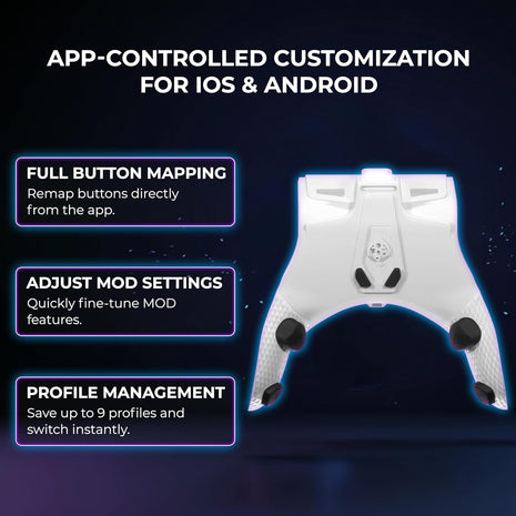 Collective Minds Xbox Strikepack Horizon Vista M.O.D. Pack ??Wired Controller Mod with Programmable Back Buttons for Xbox Series X|S and Xbox One, App-Powered Customization, Anti-Recoil M.O.D.s, Effortless Control